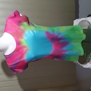 HEART to HEART Youth Tie Dye Print T-Shirt. EC. Sz Youth L.